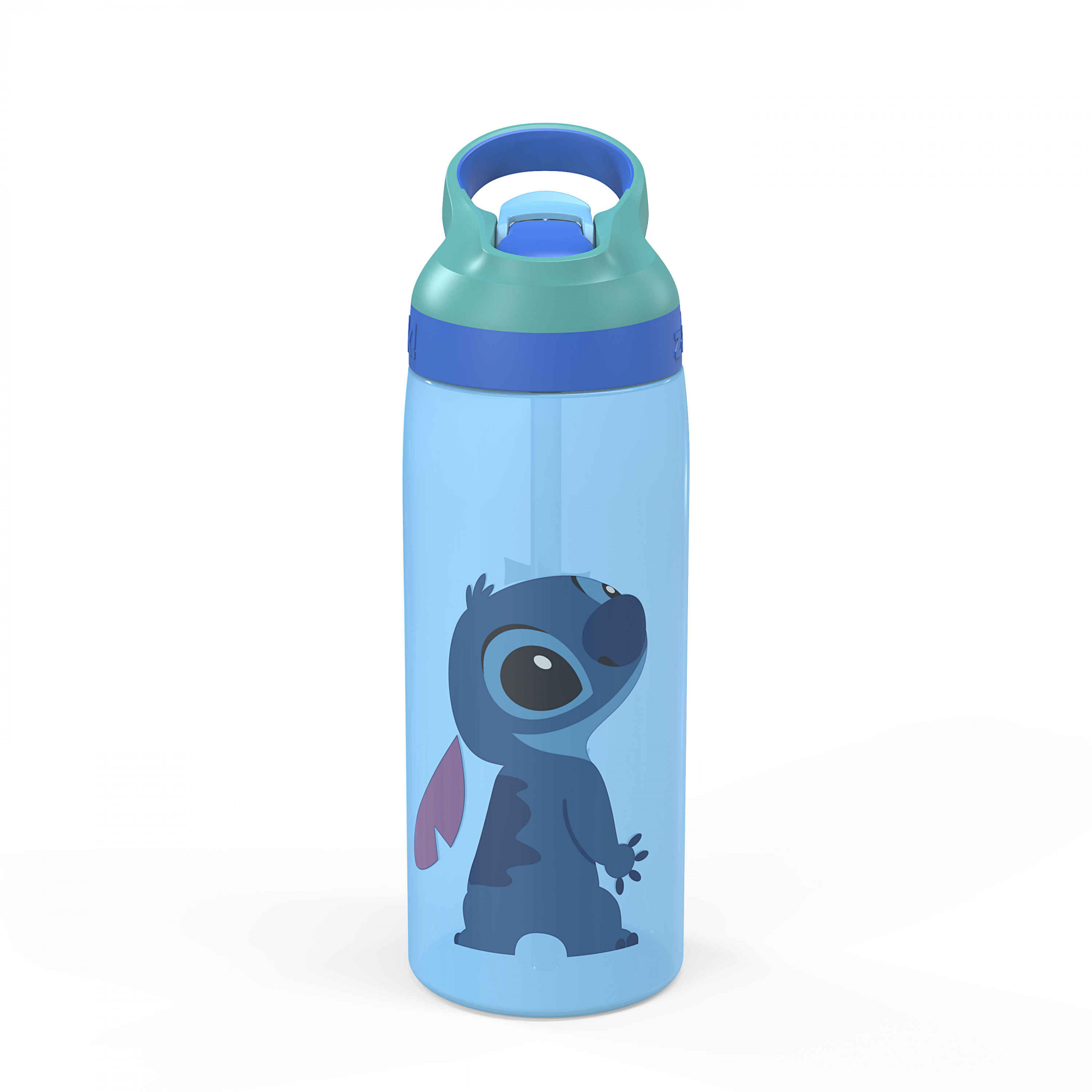 Lilo & Stitch Peeking Over 25 Ounce Reusable Plastic Water Bottle